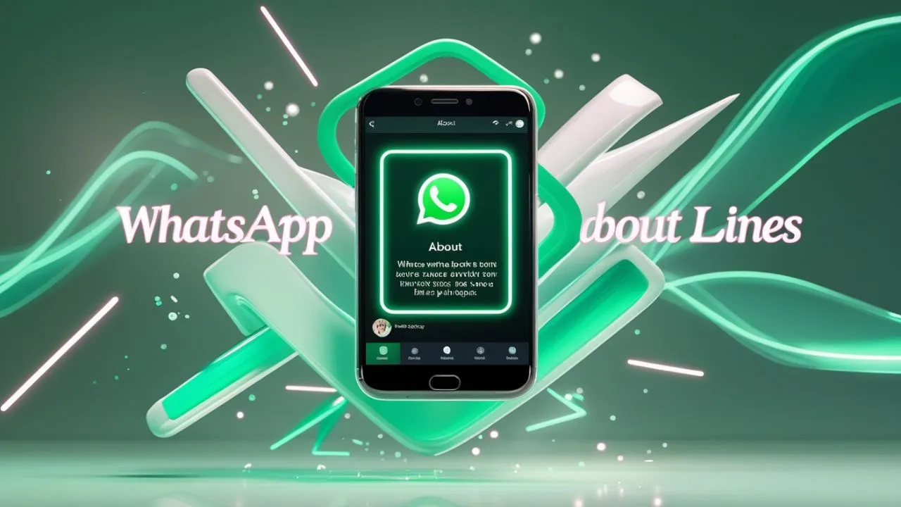 WhatsApp About Lines