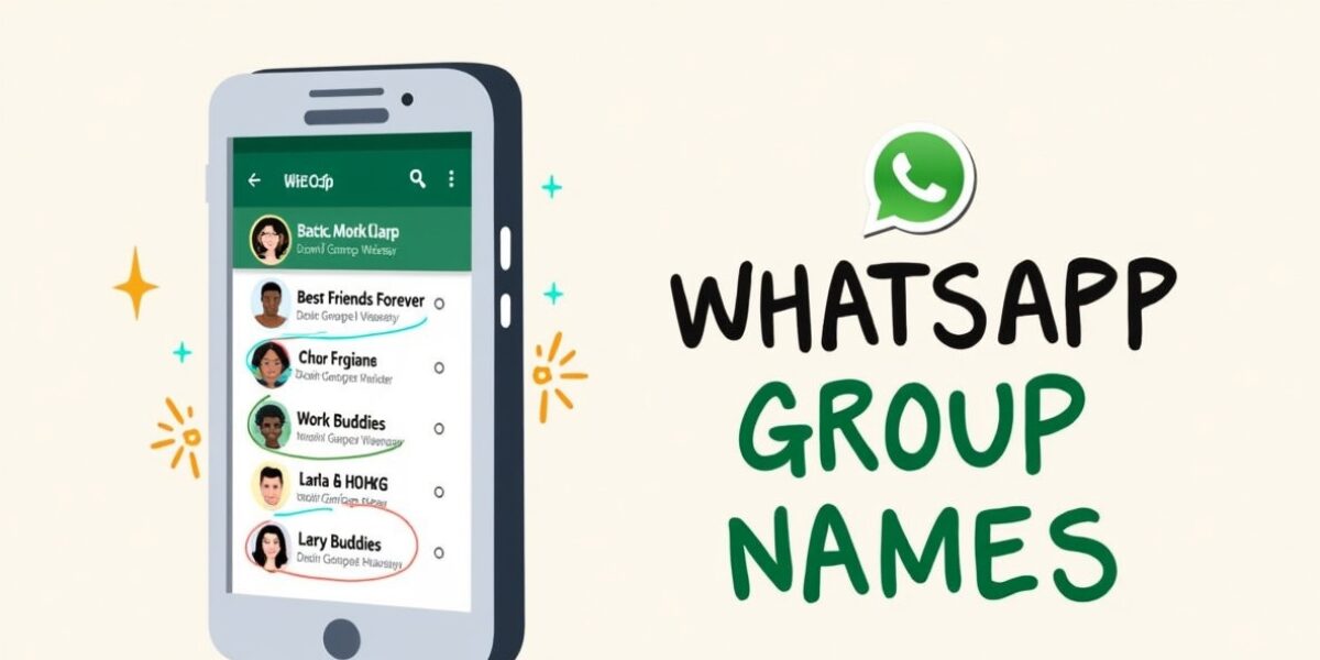 WhatsApp Group Names