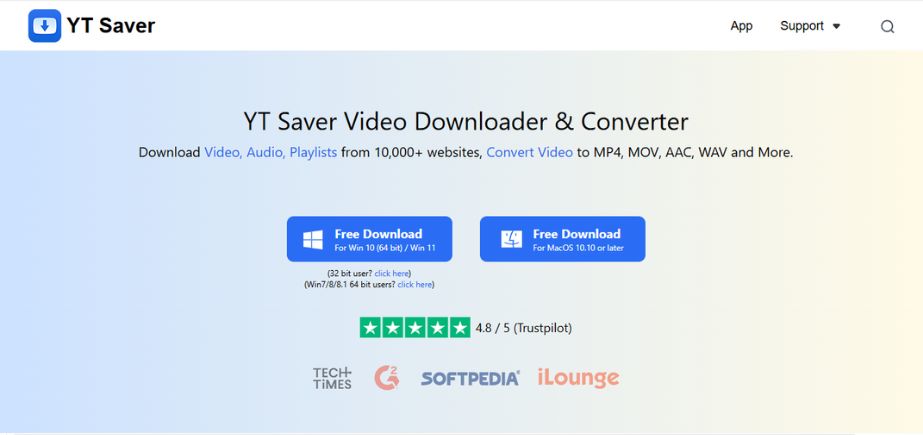 Free YouTube Video Downloader Apps - YT Saver