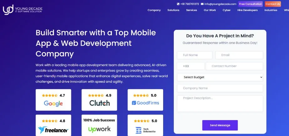 Young Decade IT Software Solutions - IT Companies in Indore