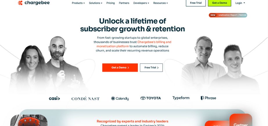 Subscription Billing Software - chargebee
