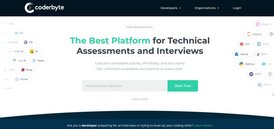 Coding Platforms - coderbyte
