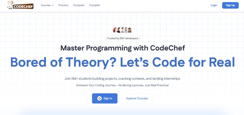 Coding Platforms - codechef