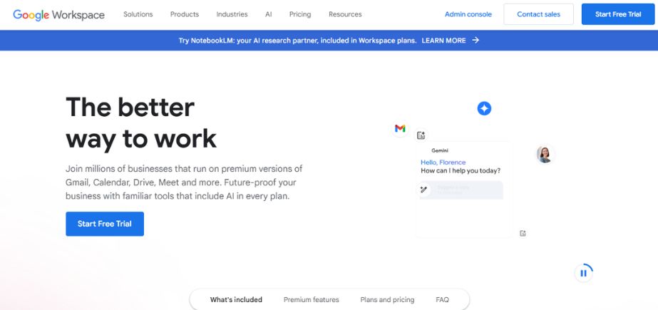 Document Management Software - google workspace