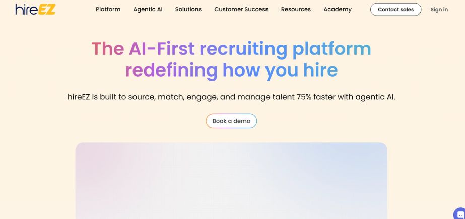 AI Recruiting Tools - hireEZ