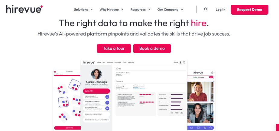 AI Recruiting Tools - HIREVUE