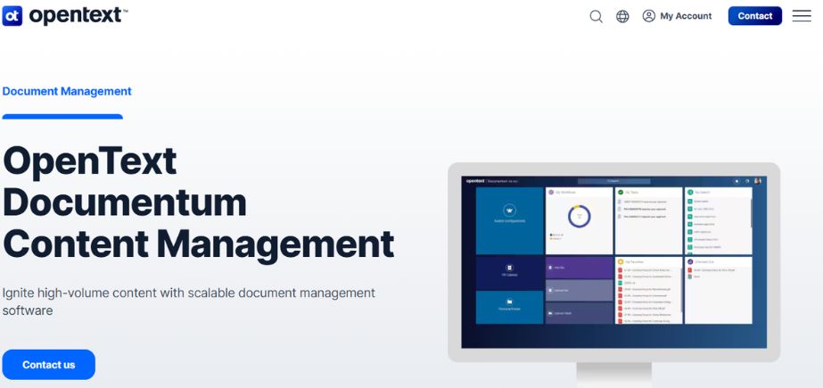 Document Management Software - opentext