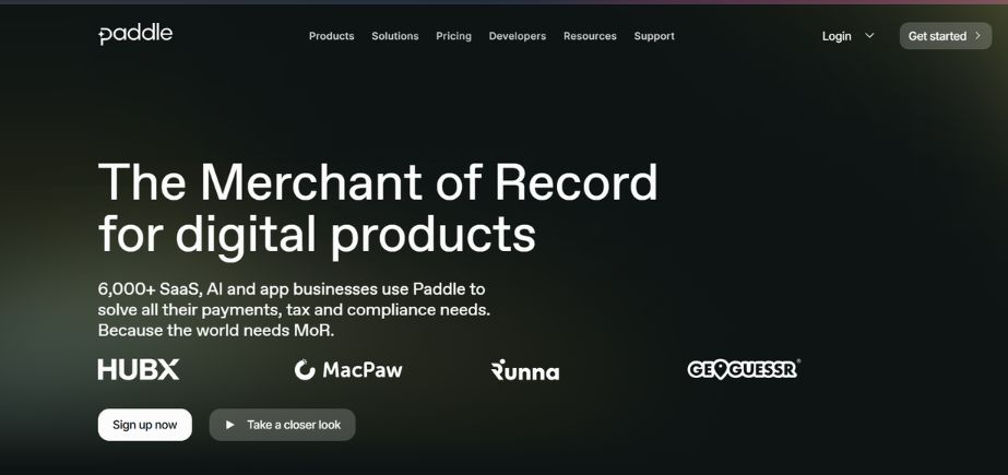 Subscription Billing Software - paddle