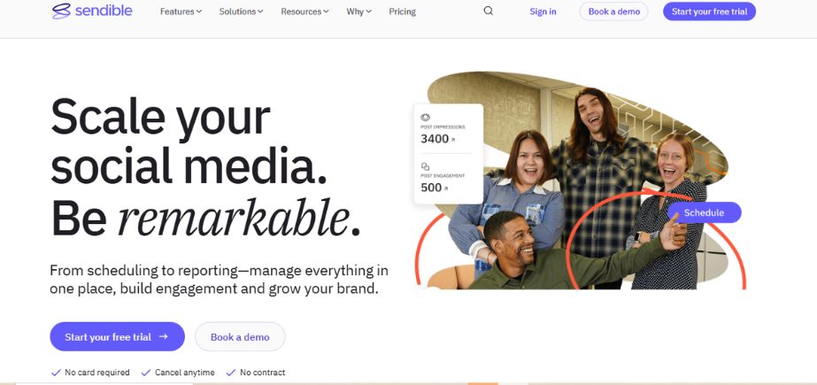 Social Media Automation Platforms - sendible