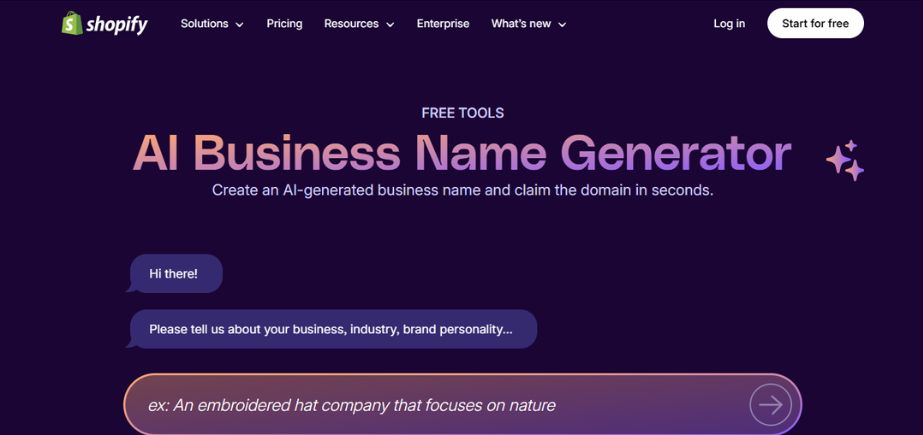 AI Business Name Generators - shopify