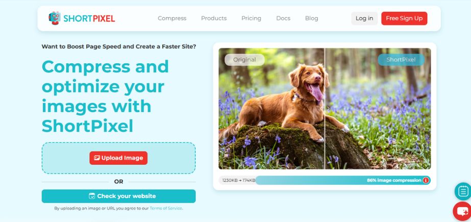 Product Image Optimization Tools - shortpixel