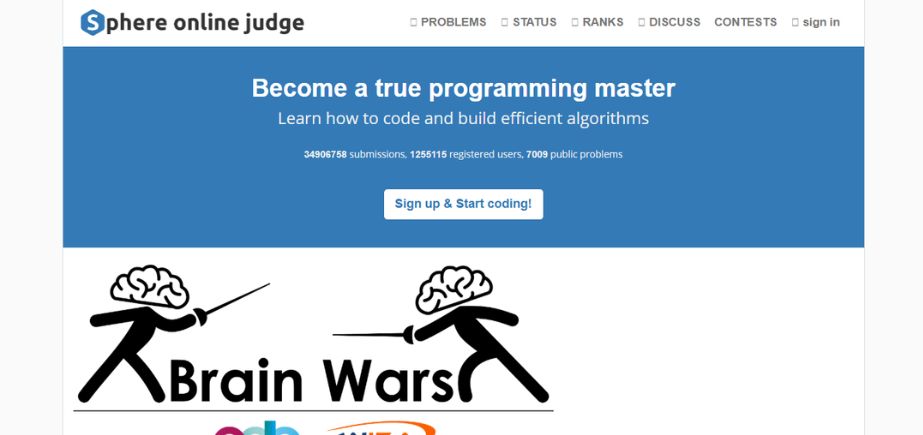 Coding Platforms - spoj