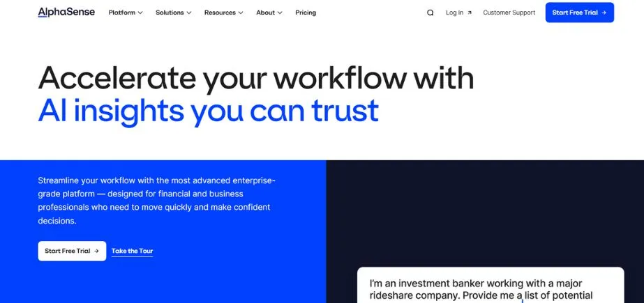 AlphaSense - Competitive Intelligence Tools