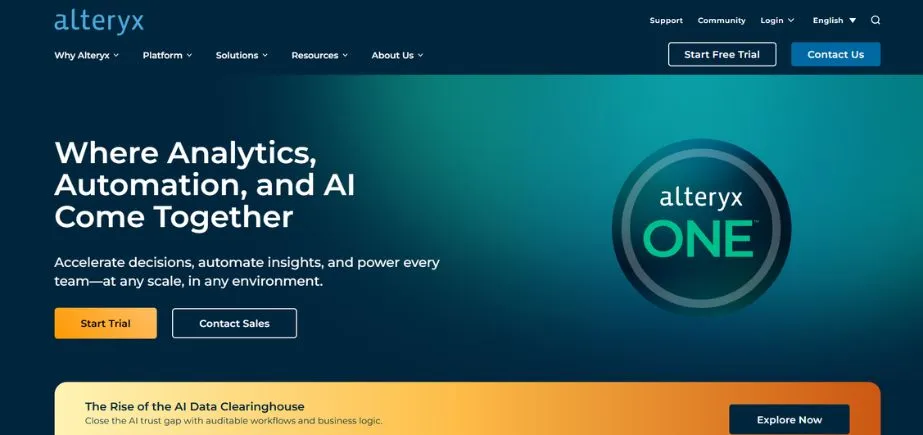 Alteryx - AI Tools for Financial Research
