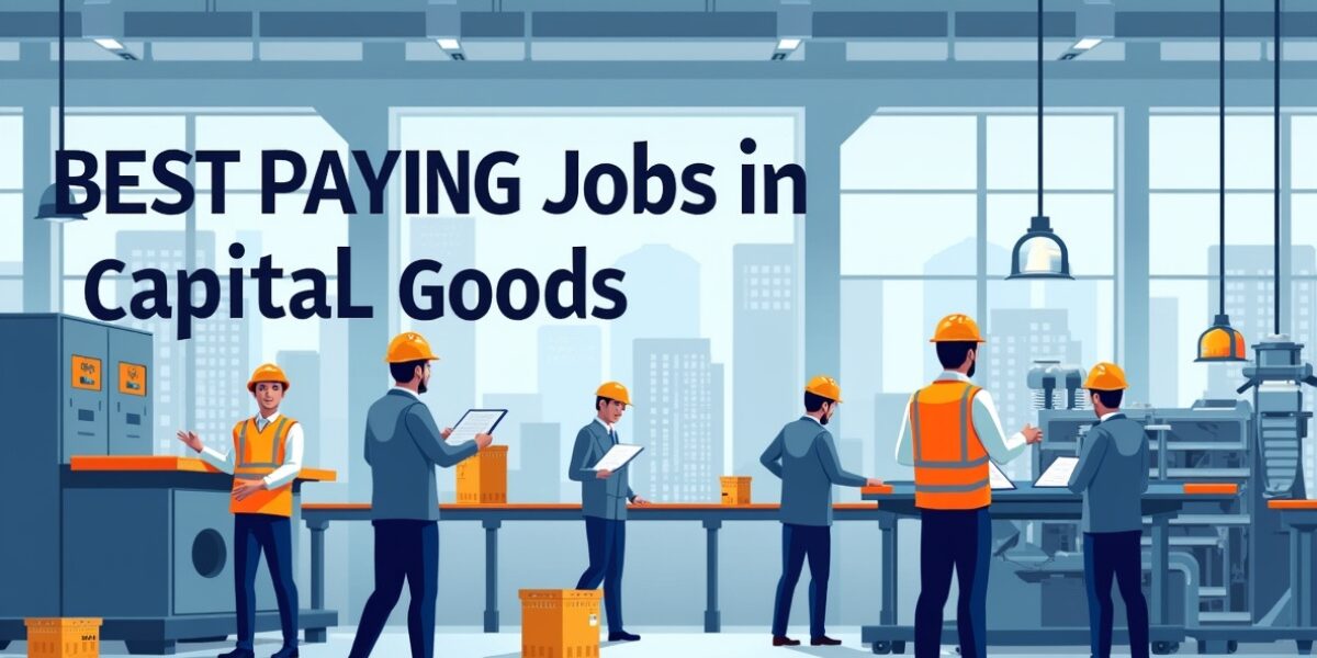 Best Paying Jobs in Capital Goods