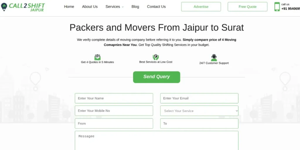 Packers and Movers in Surat