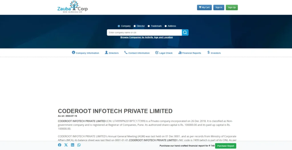 Coderoot Infotech-Software Companies in Baner