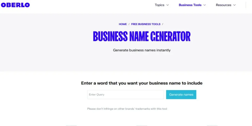 Etsy Shop Name Generator Tools