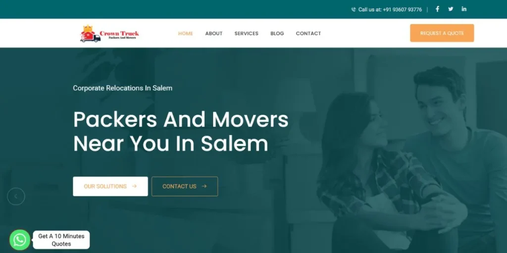 Packers and Movers in Salem