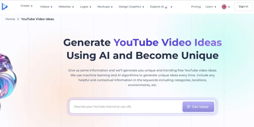YouTube Video Ideas
