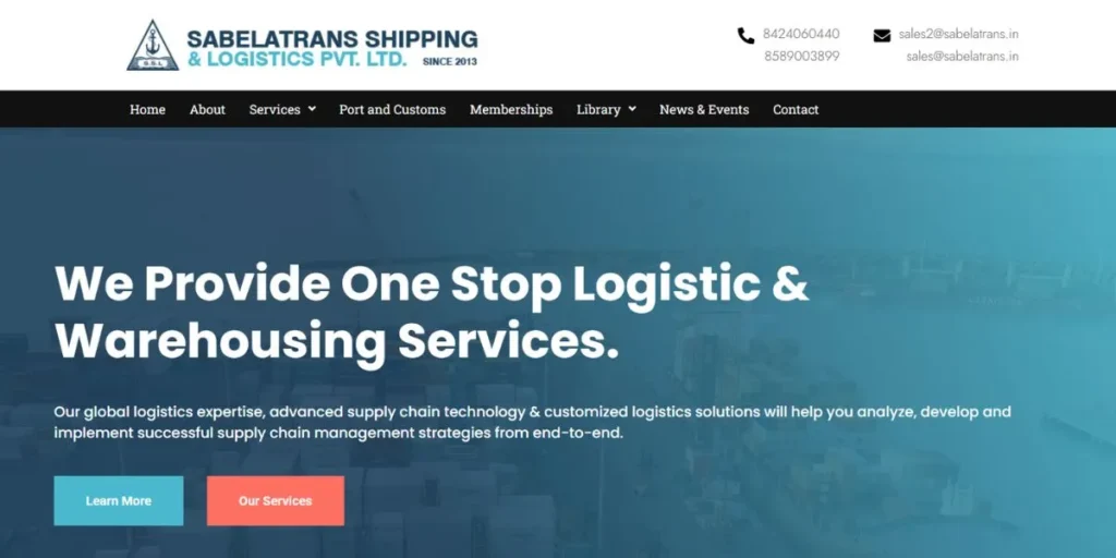 Shipping Companies in Kochi