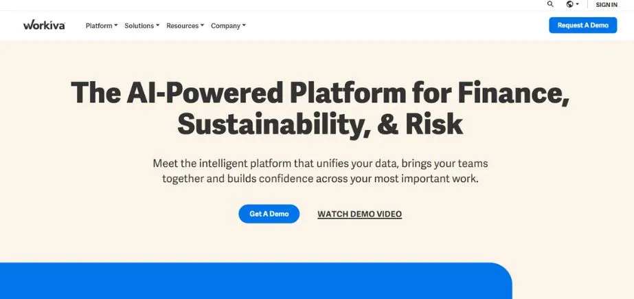 Workiva - AI Tools for Financial Research