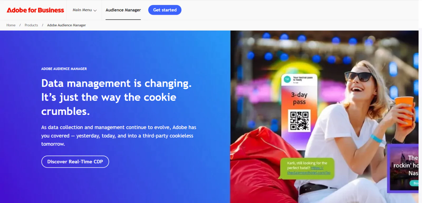 Adobe audience manager- Data Management Platforms (DMPs)