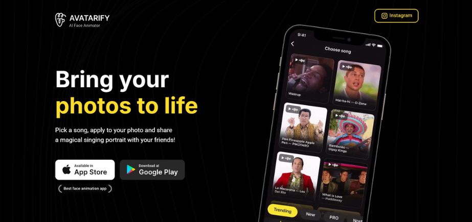 AI Avatar generators-avatarify