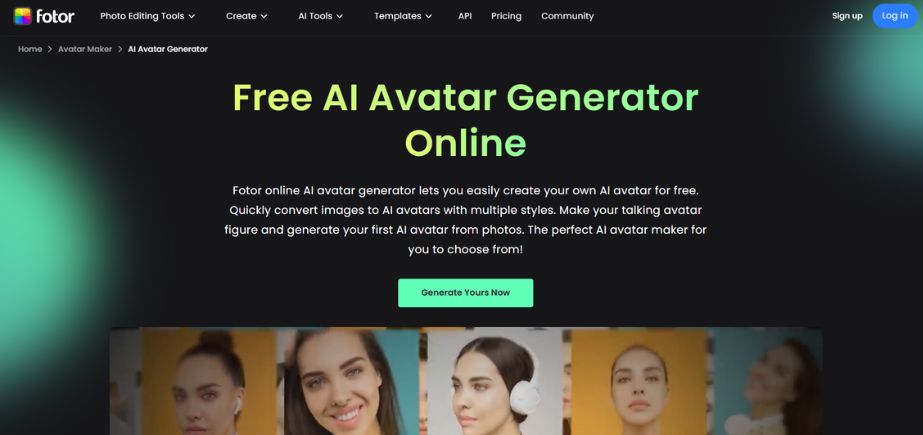 AI Avatar generators-fotor