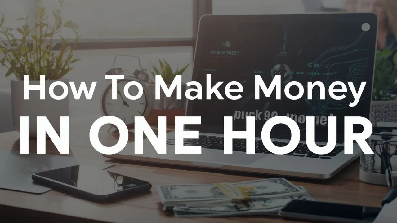 How to Make Money in One Hour