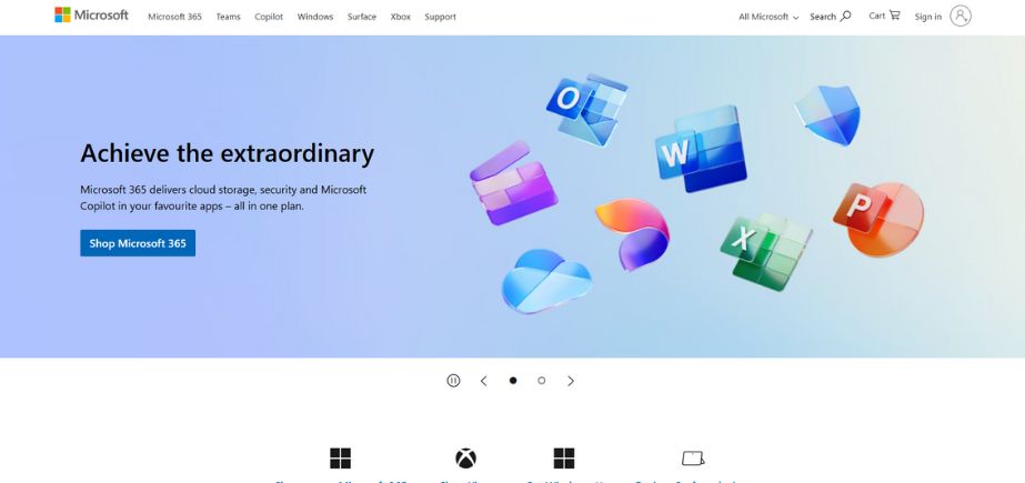 Software companies in India-microsoft