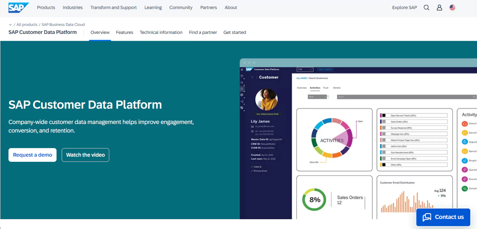 SAP Customer Data platform-Data Management Platforms (DMPs)