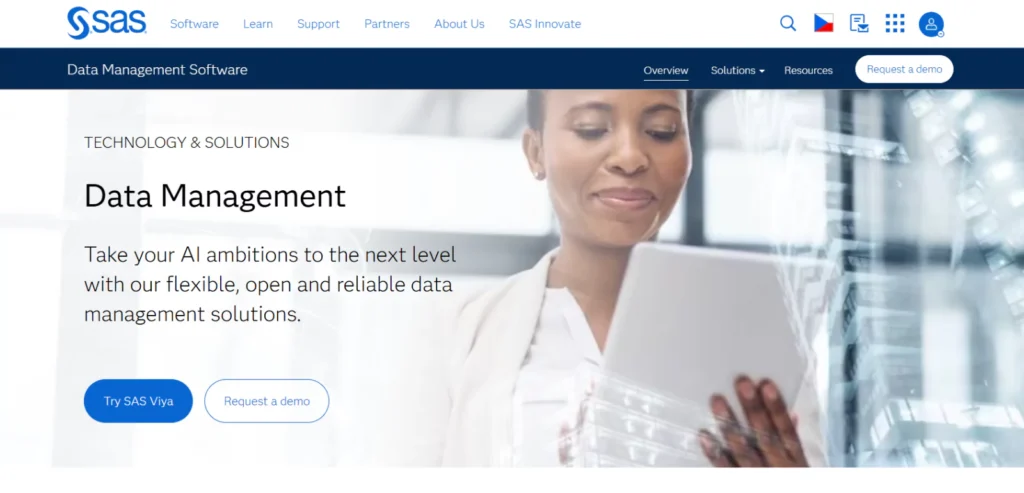 SAS data management - Data Management Platforms (DMPs)
