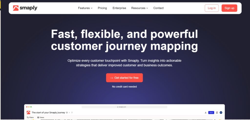 smaply- Customer Journey Mapping Tools