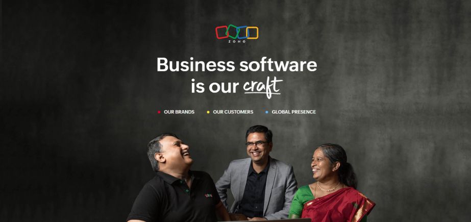 Software companies in India-zoho