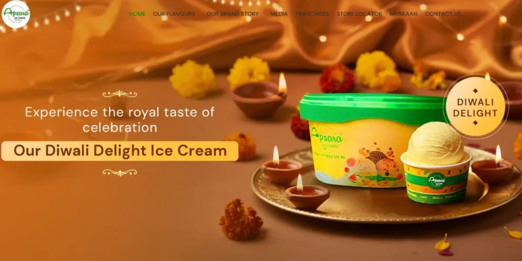ice cream brands in india