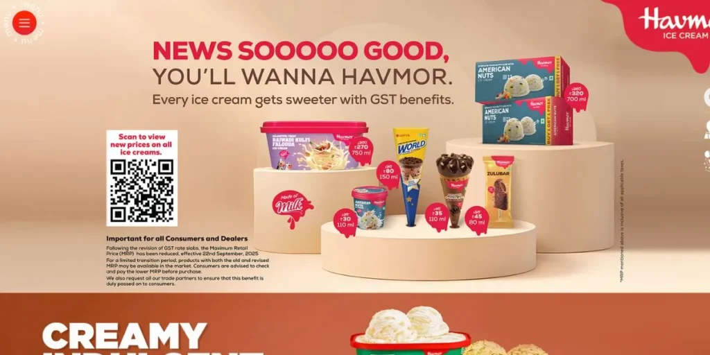 ice cream brands in india