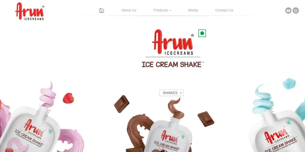 ice cream brands in india