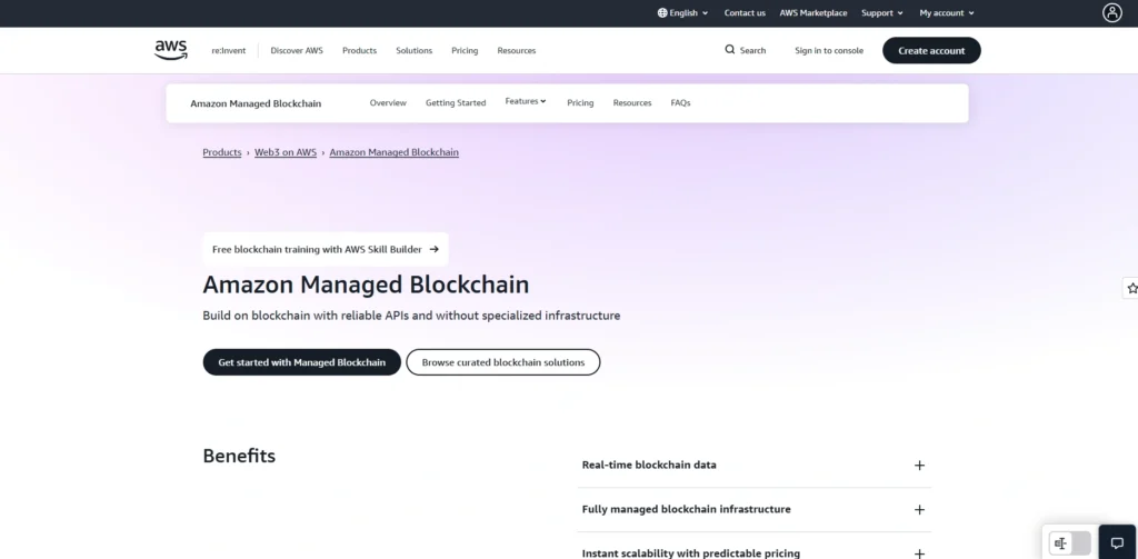 Amazon Web Services (AWS)-Blockchain Identity Management Companies