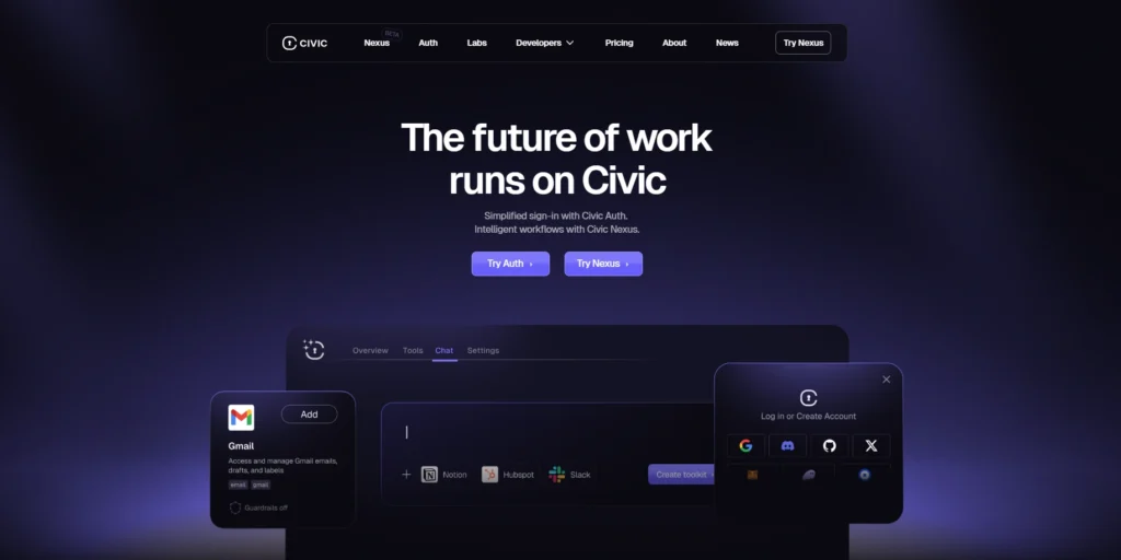Civic Technologies-Blockchain Identity Management Companies