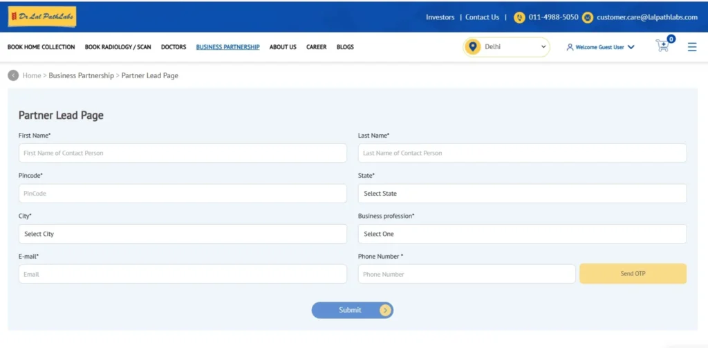 Dr Lal PathLabs franchise cost