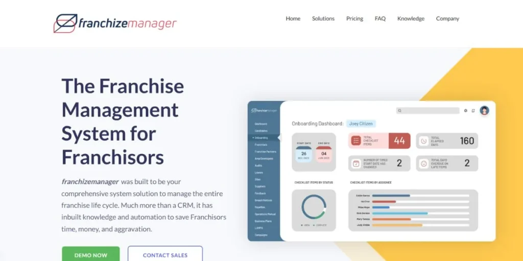 Franchise Management Software