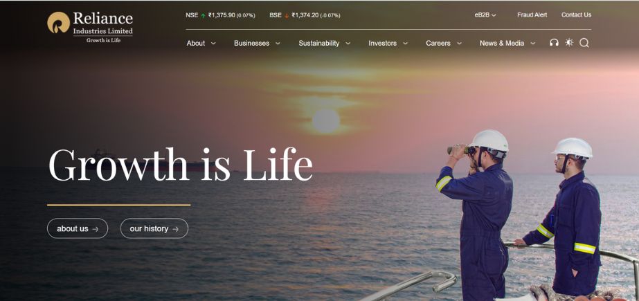 Biggest Companies in India-reliance