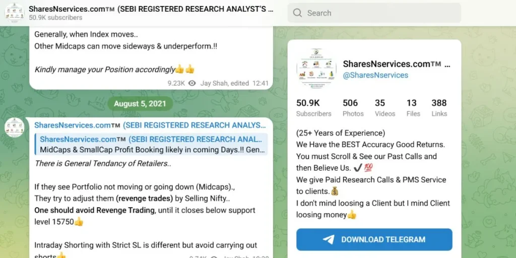 Telegram Channels for Stock Market 