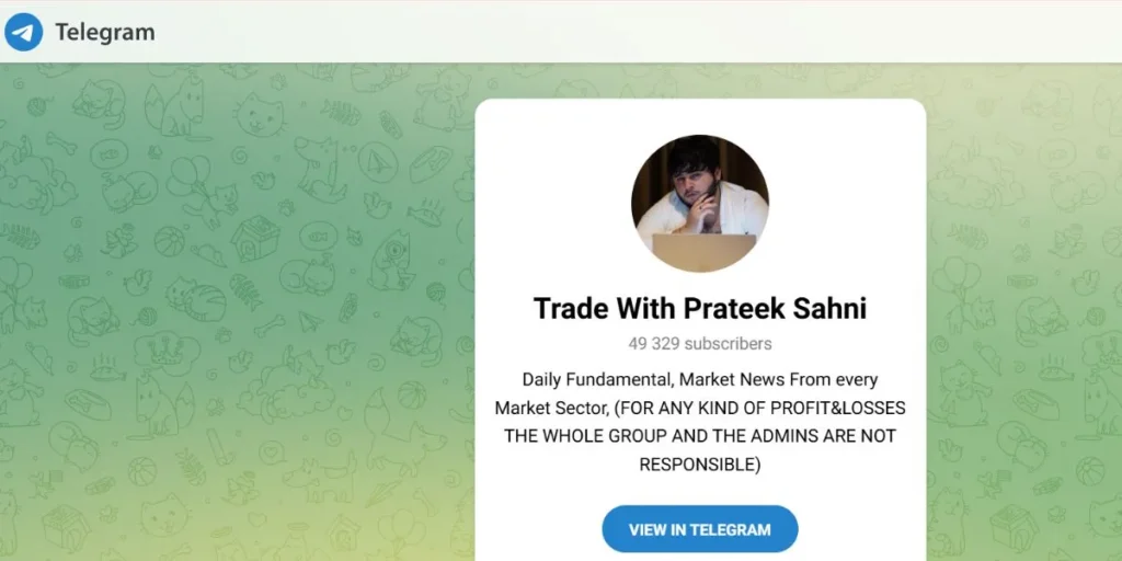  Telegram Channels for Stock Market 