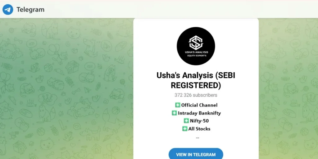 Telegram Channels for Stock Market 