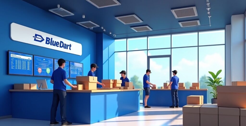 Blue Dart franchise 