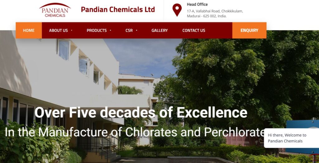 Manufacturing Companies in Madurai