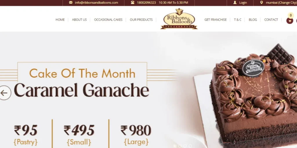 Bakery Franchise in India 
