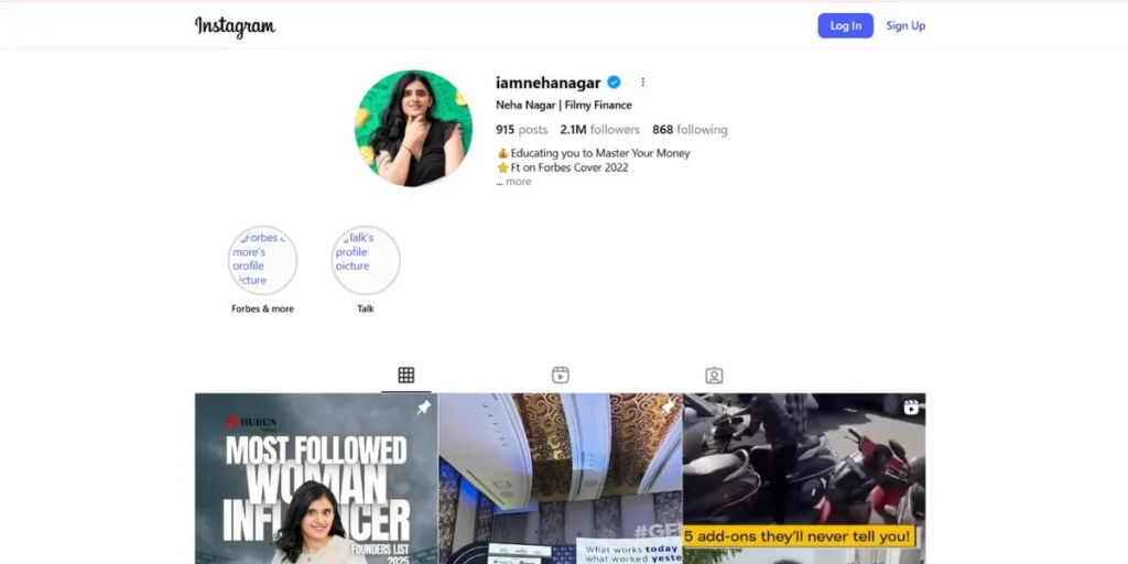 Top Financial Influencers in India